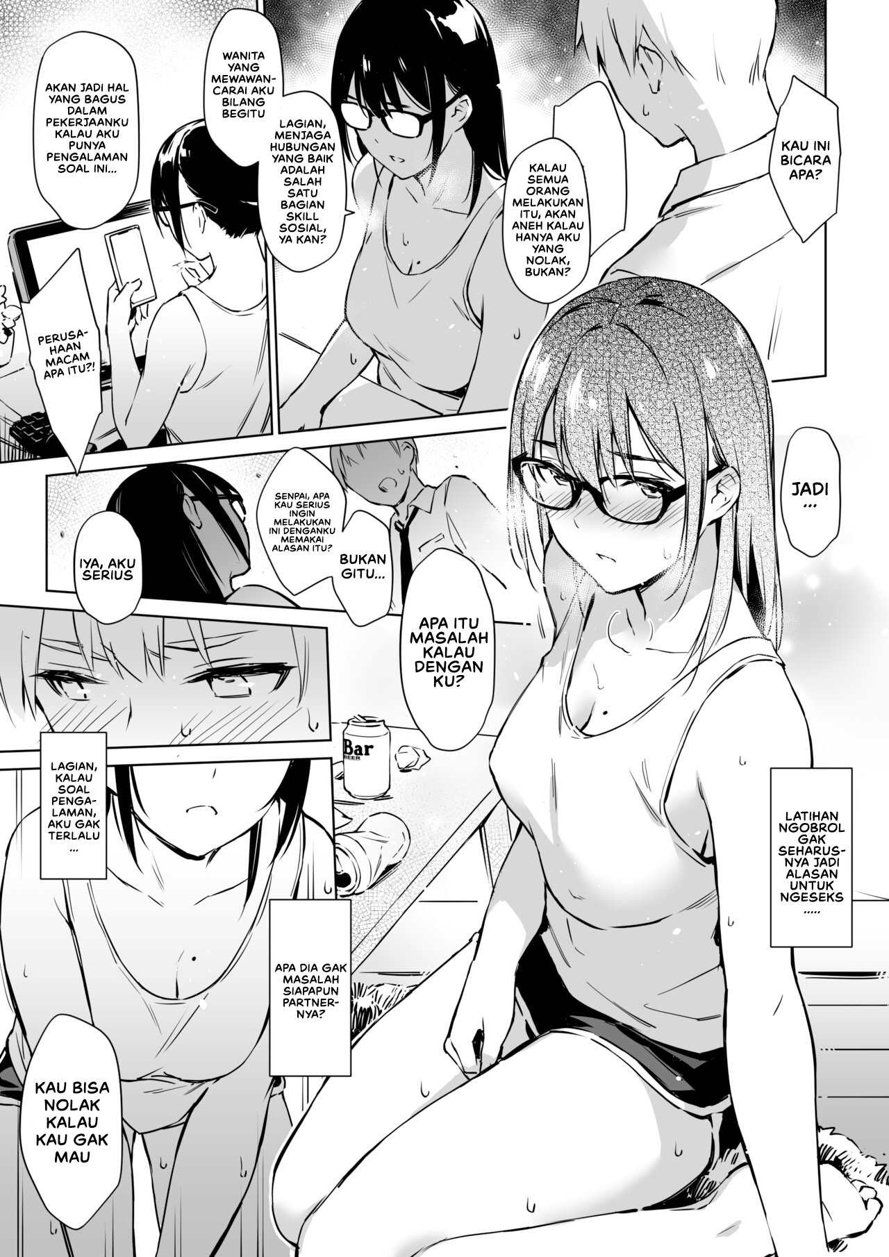 Komik Commushou Senpai to no SEX - Commushou Senpai to no SEX Chapter 1 9