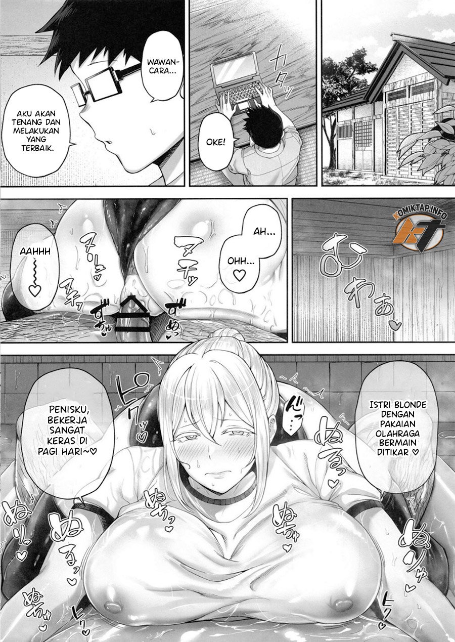 Netorareta Bakunyuu Blonde Zuma Elena – Yamato Nadeshiko ni Akogaretetara Onaho Nadeshiko ni Nattemashita - Chapter 2 18