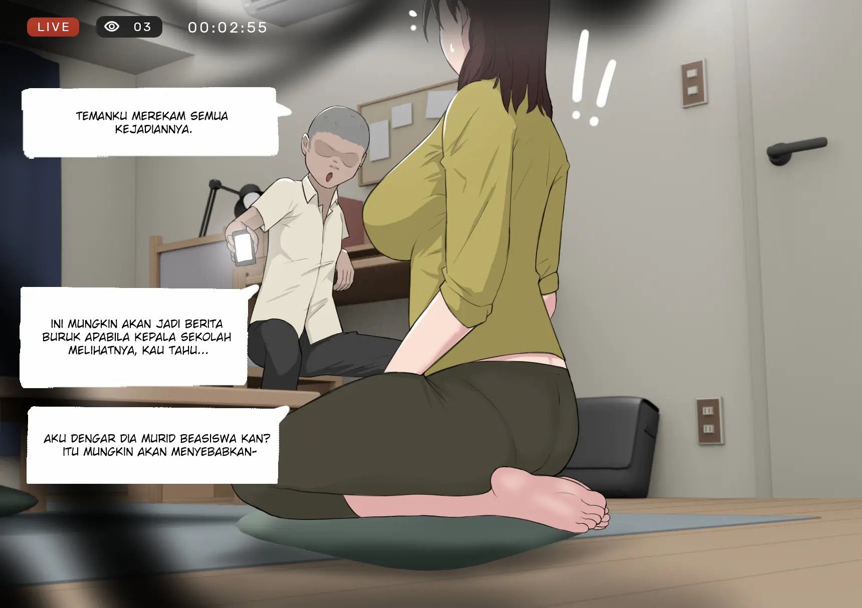 NTRMAN Short Comic - Chapter prank 8