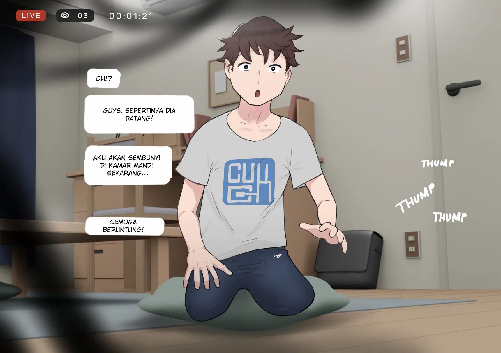 NTRMAN Short Comic - Chapter prank 3