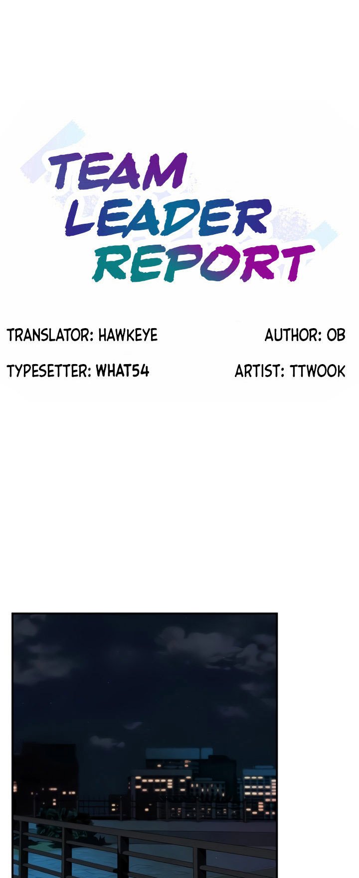 Team Leader Report - Chapter 25 3