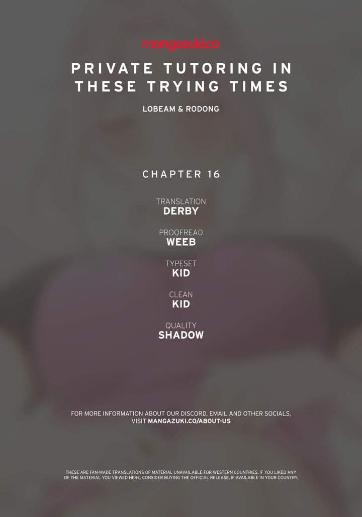Private Tutoring in These Trying Times - Chapter 16 2