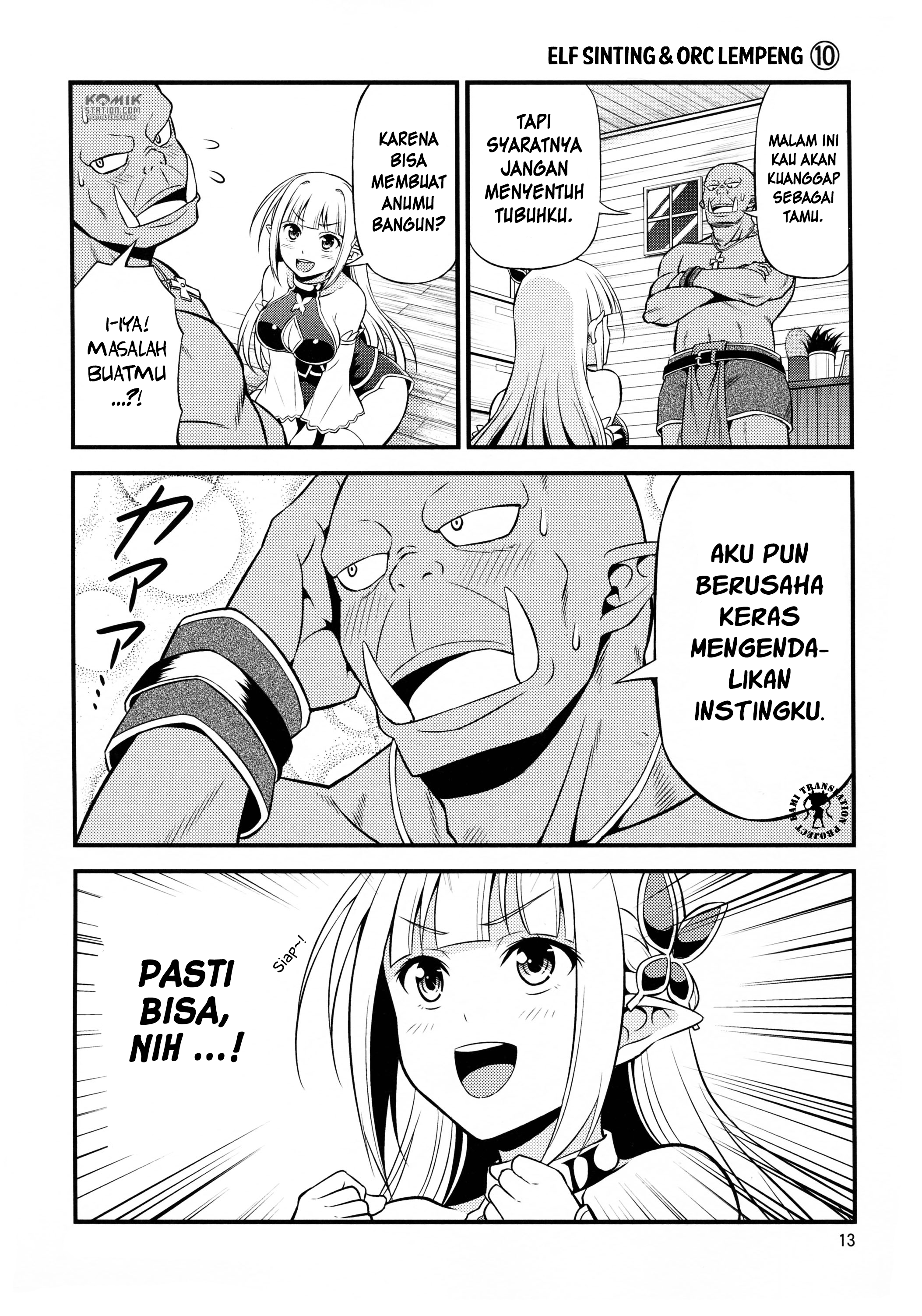Hentai Elf to Majime Orc - Chapter 2 3